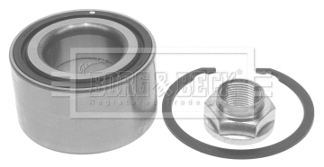 BWK1161 BORG & BECK Комплект подшипника ступицы колеса (фото 1)