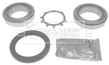 BWK1230 BORG & BECK Комплект подшипника ступицы колеса (фото 1)