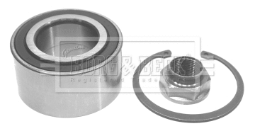 BWK128 BORG & BECK Комплект подшипника ступицы колеса (фото 1)