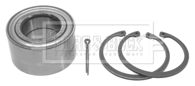 BWK693 BORG & BECK Комплект подшипника ступицы колеса (фото 1)