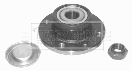 BWK929 BORG & BECK Комплект подшипника ступицы колеса (фото 1)