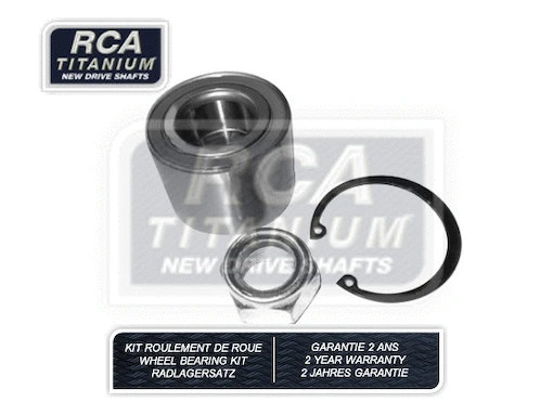 RCAK1001 RCA FRANCE Комплект подшипника ступицы колеса (фото 1)