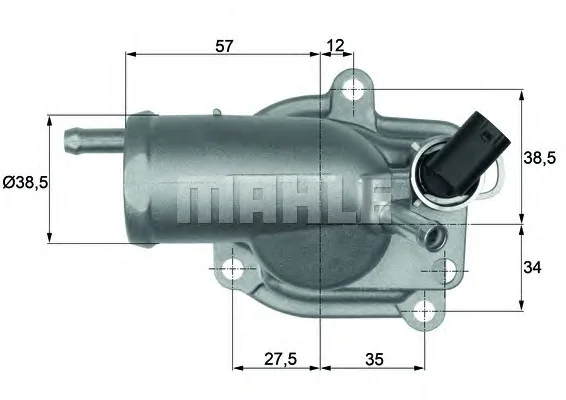 TH 9 87 BEHR/HELLA/PAGID Термостат (фото 1)