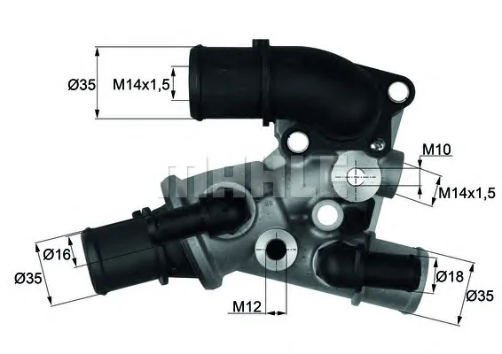 TI 111 80D BEHR/HELLA/PAGID Термостат (фото 1)