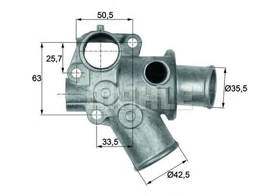 TI 112 80D BEHR/HELLA/PAGID Термостат (фото 1)