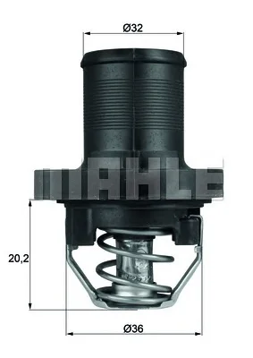 TI 47 89 BEHR/HELLA/PAGID Термостат (фото 1)