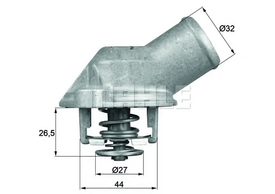 TI 59 83 BEHR/HELLA/PAGID Термостат (фото 1)