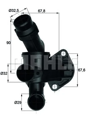 TI 7 87 BEHR/HELLA/PAGID Термостат (фото 1)