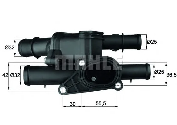 TM 2 105 BEHR/HELLA/PAGID Термостат (фото 1)