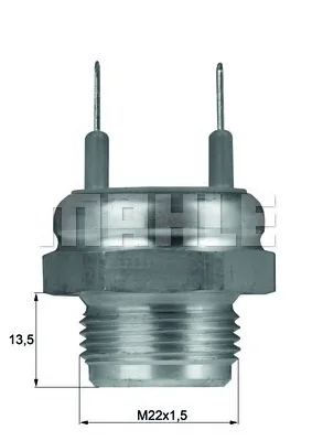 TSW 1 BEHR/HELLA/PAGID Датчик включения вентилятора радиатора (фото 1)
