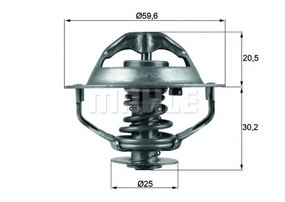 TX 107 90D BEHR/HELLA/PAGID Термостат (фото 1)