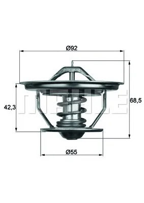 TX 35 71 BEHR/HELLA/PAGID Термостат (фото 1)