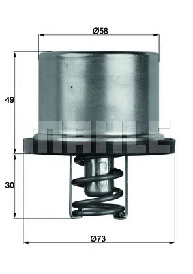 TX 37 79 BEHR/HELLA/PAGID Термостат (фото 1)