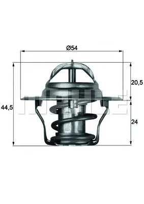 TX 4 83D BEHR/HELLA/PAGID Термостат (фото 1)