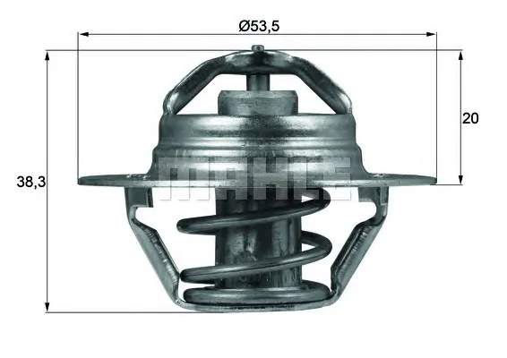 TX 40 75D BEHR/HELLA/PAGID Термостат (фото 1)