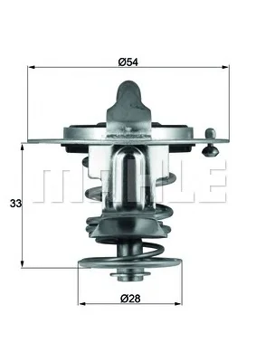 TX 72 82 BEHR/HELLA/PAGID Термостат (фото 1)