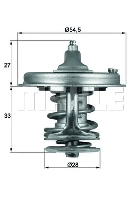 TX 78 83 BEHR/HELLA/PAGID Термостат (фото 1)