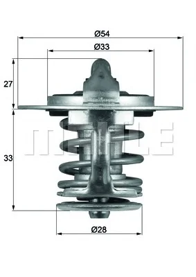 TX 84 77 BEHR/HELLA/PAGID Термостат (фото 1)