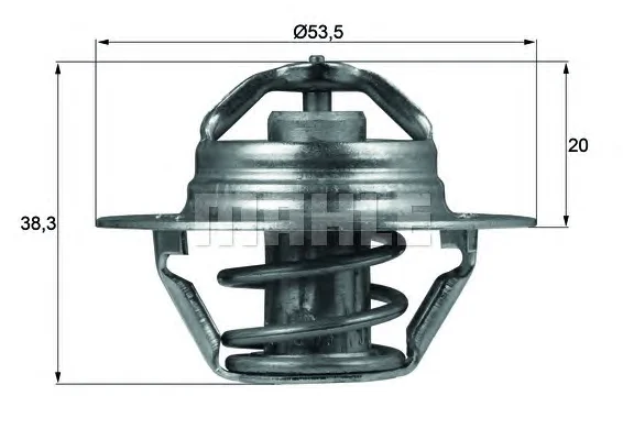 TX 88 82D BEHR/HELLA/PAGID Термостат (фото 1)