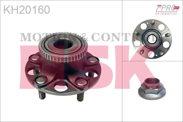 KH20160 NSK/KOYO Комплект подшипника ступицы колеса (фото 1)