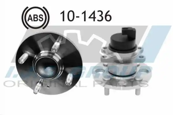 10-1436 IJS GROUP Комплект подшипника ступицы колеса (фото 1)