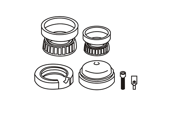 160921 WXQP Комплект подшипника ступицы колеса (фото 1)