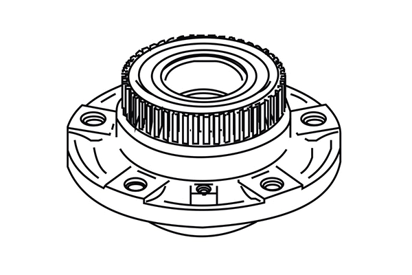 260299 WXQP Комплект подшипника ступицы колеса (фото 1)