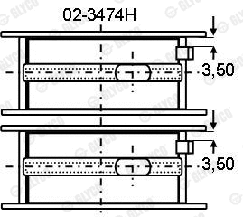 02-3474H GLYCO Подшипник (фото 2)