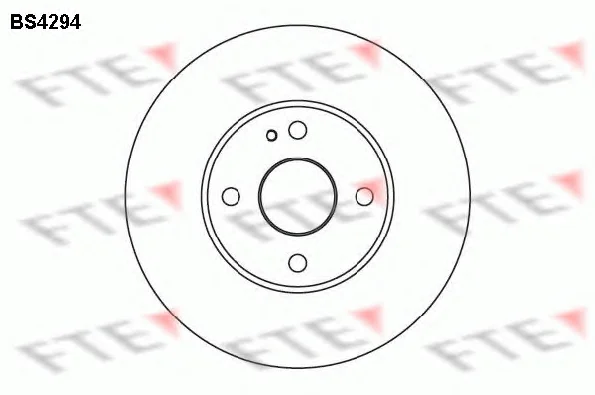BS4294 FTE Тормозной диск (фото 1)