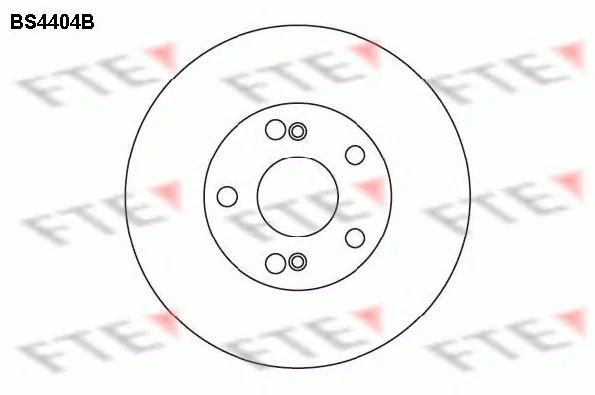 BS4404B FTE Тормозной диск (фото 1)