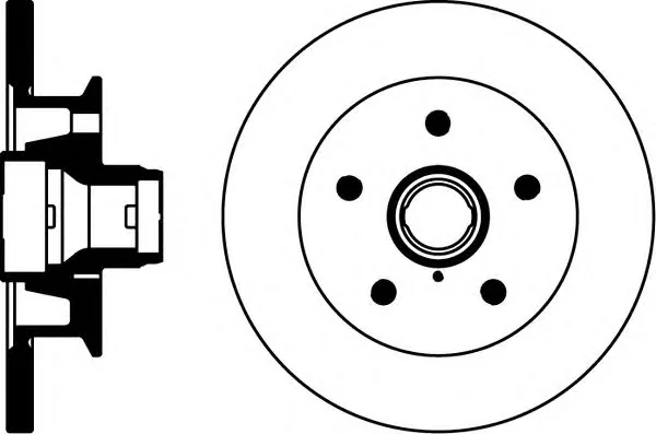 8DD 355 101-331 BEHR/HELLA/PAGID Тормозной диск (фото 1)