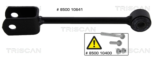 8500 10641 TRISCAN Тяга / стойка, стабилизатор (фото 1)