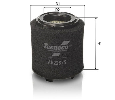 AR2287S TECNECO FILTERS Воздушный фильтр (фото 1)