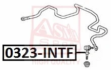 0323-INTF ASVA Тяга / стойка, стабилизатор (фото 1)