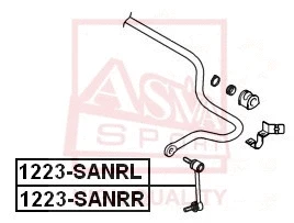 1223-SANRL ASVA Тяга / стойка, стабилизатор (фото 1)