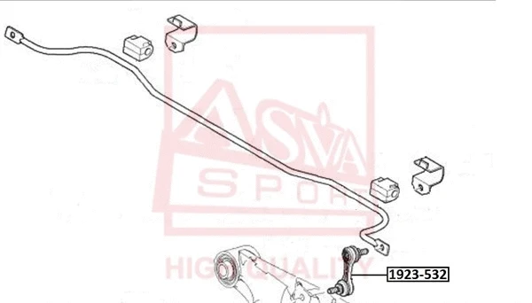 1923-532 ASVA Тяга / стойка, стабилизатор (фото 1)