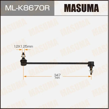 ML-K8670R MASUMA Тяга / стойка, стабилизатор (фото 1)