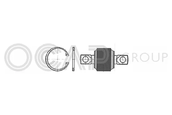 0907763 OCAP ремонтный комплект, рычаг подвески (фото 1)
