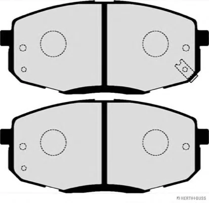 J3600508 HERTH+BUSS Тормозные колодки (фото 2)