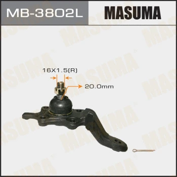 MB-3802L MASUMA Шарнир независимой подвески / поворотного рычага (фото 1)