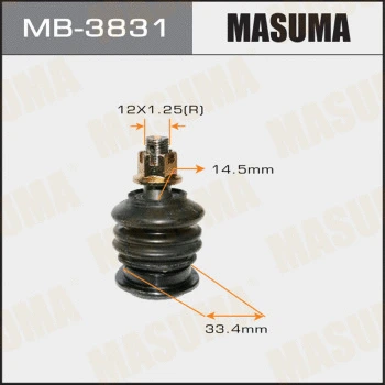 MB-3831 MASUMA Шарнир независимой подвески / поворотного рычага (фото 1)