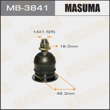 MB-3841 MASUMA Шарнир независимой подвески / поворотного рычага (фото 1)
