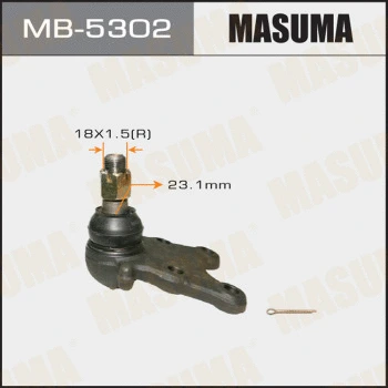 MB-5302 MASUMA Шарнир независимой подвески / поворотного рычага (фото 1)