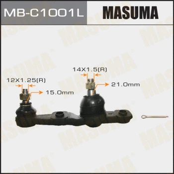 MB-C1001L MASUMA Шарнир независимой подвески / поворотного рычага (фото 1)