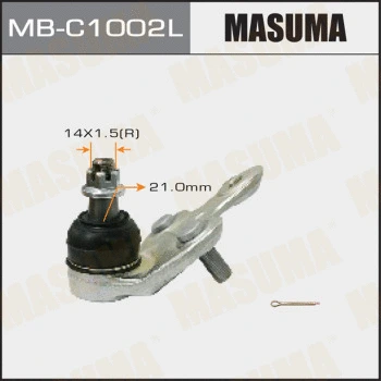 MB-C1002L MASUMA Шарнир независимой подвески / поворотного рычага (фото 1)