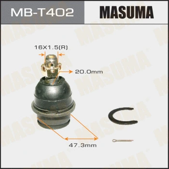 MB-T402 MASUMA Шарнир независимой подвески / поворотного рычага (фото 1)