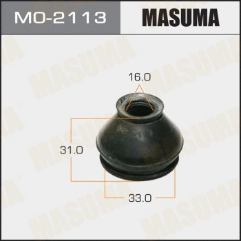 MO-2113 MASUMA Ремонтный комплект, несущие / направляющие шарниры (фото 1)