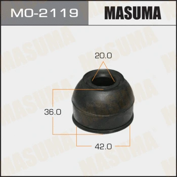 MO-2119 MASUMA Ремонтный комплект, несущие / направляющие шарниры (фото 1)