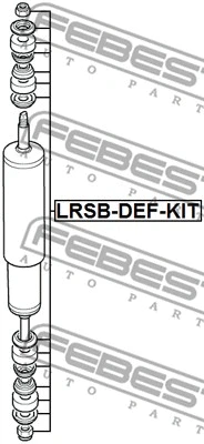 LRSB-DEF-KIT FEBEST Монтажный комплект, амортизатор (фото 2)