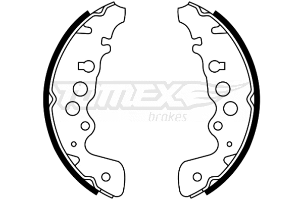 TX 22-04 TOMEX Brakes Комплект тормозных колодок (фото 1)